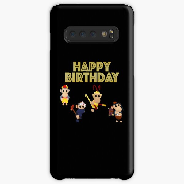 Roblox Adopt Me Monkey Case Skin For Samsung Galaxy By T Shirt Designs Redbubble - roblox shirt sonic