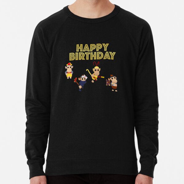 Roblox Is Life Gaming Lightweight Sweatshirt By T Shirt Designs Redbubble - roblox adopt me monkeys happy birthday kids t shirt by t shirt designs redbubble