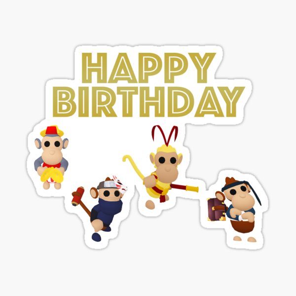 Roblox Faces Stickers Redbubble - roblox happy birthday song