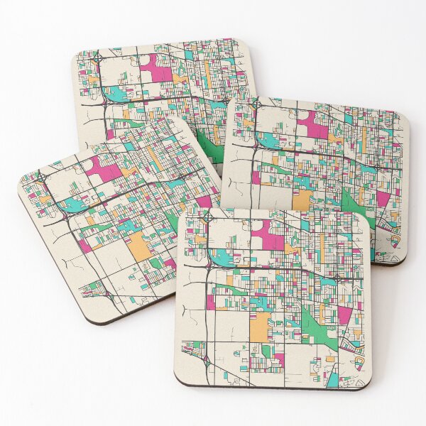 Item preview, Lansing, Illinois Street Map designed and sold by A Deniz Akerman.