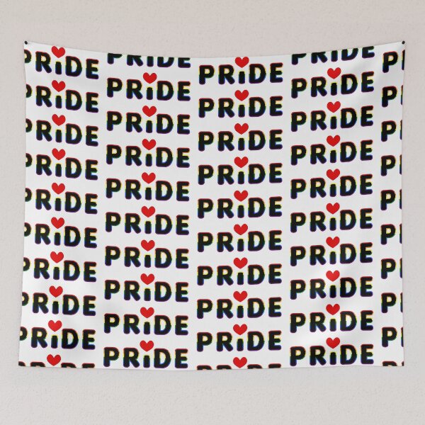 Aperçu de l'œuvre Rainbow Pride Red Heart créée et vendue par ketrena.