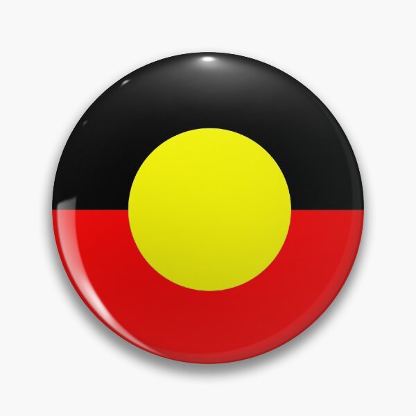 Item preview, Australian Aboriginal Flag designed and sold by ValentinaHramov.