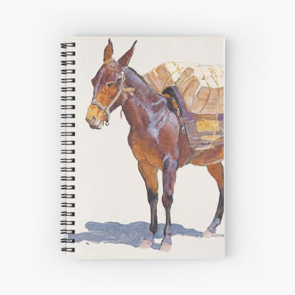 Item preview, Frederic Remington - Untitled pack mule study designed and sold by Impressionist Masters.