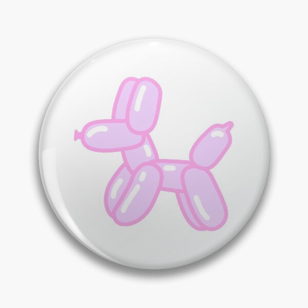 Item preview, Super Cute Pink Balloon Dog  designed and sold by EcruCloud.