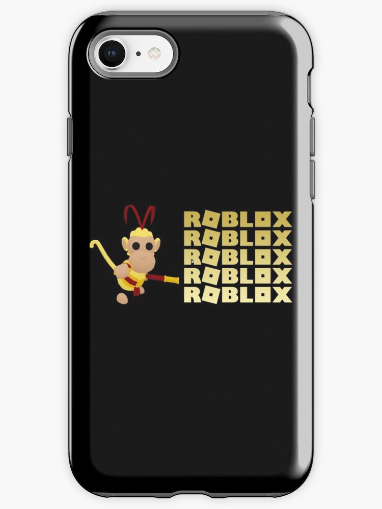 Roblox Monkey King Iphone Case Cover By T Shirt Designs Redbubble - monkey roblox shirt