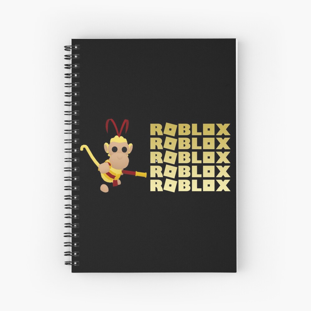 Roblox Monkey King Hardcover Journal By T Shirt Designs Redbubble - roblox spiral notebooks redbubble