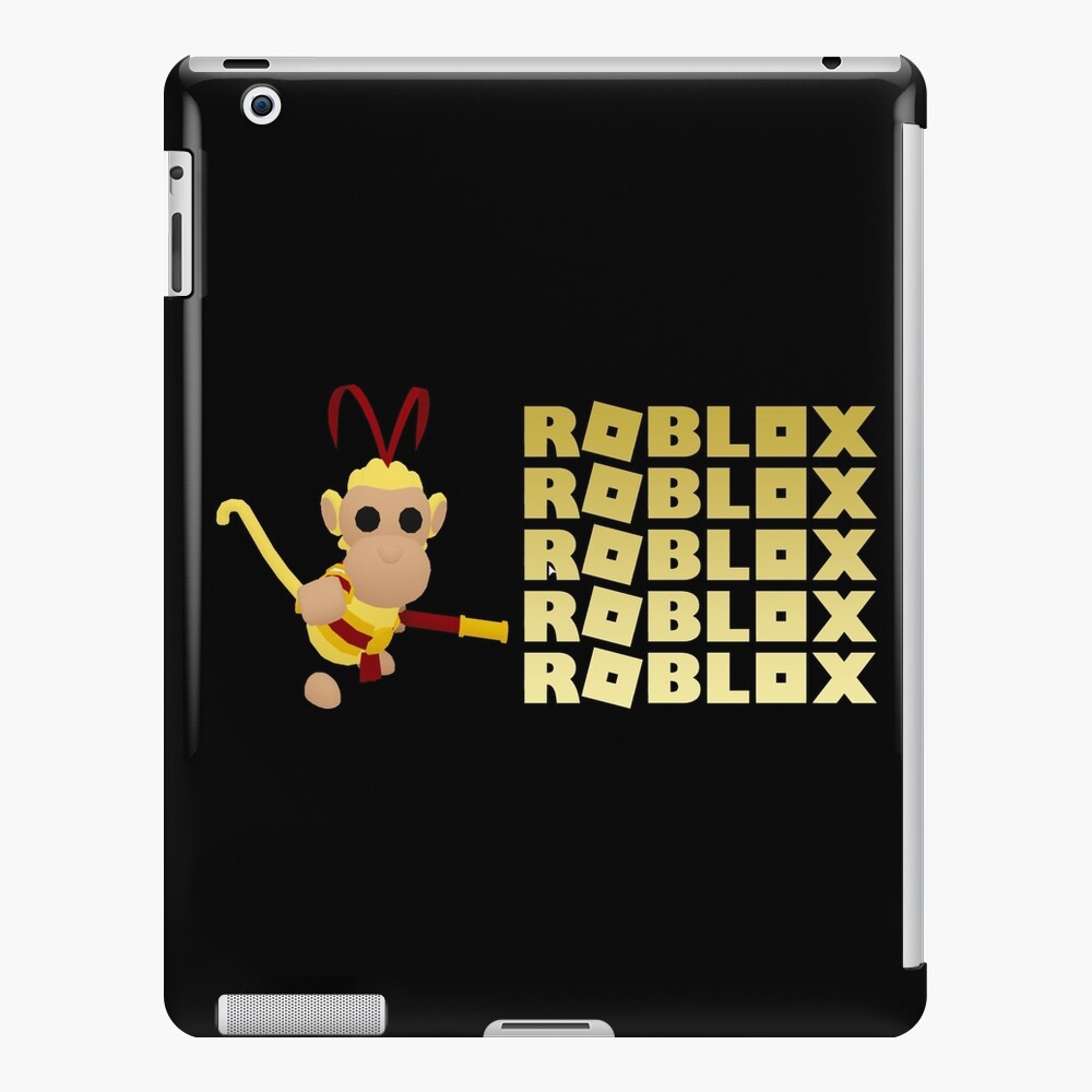 Roblox Monkey King Ipad Case Skin By T Shirt Designs Redbubble - do roblox cards work on ipad