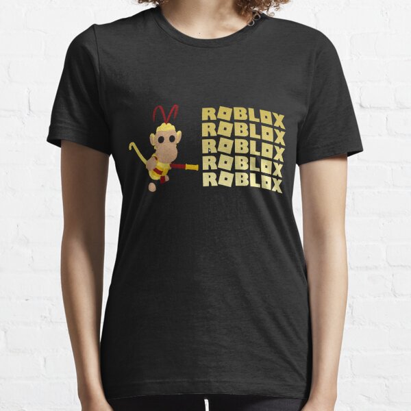 Adopt Me Monkey Gifts Merchandise Redbubble - roblox face mask monkeys poster by t shirt designs redbubble