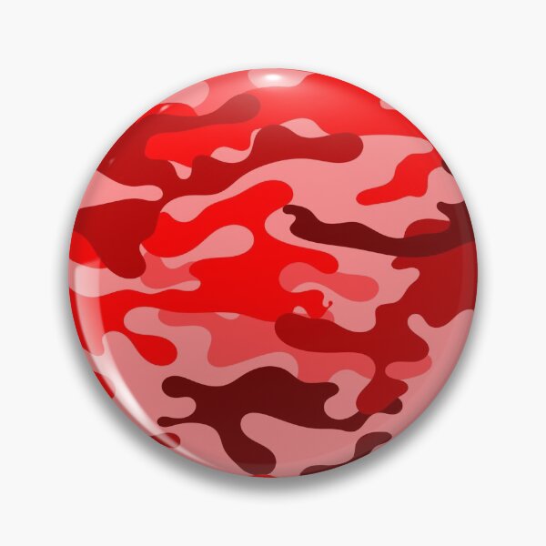Item preview, Camouflage Pattern Cool Army Red Garnet Pink Camo Print Color for Lovers of the Armed Forces designed and sold by BCNDesign.