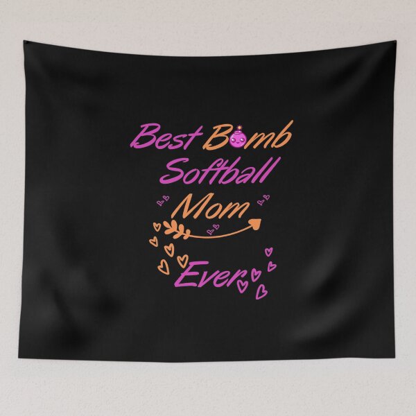 Item preview, Best Bomb Softball Mom Ever Game Funny Favorite Softball designed and sold by mehdi zaidoune.