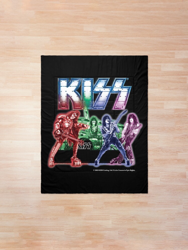 Alternate view of KISS band Comforter