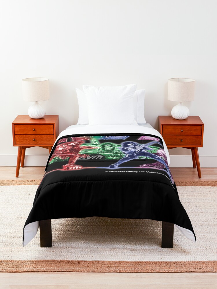 Alternate view of KISS band Comforter