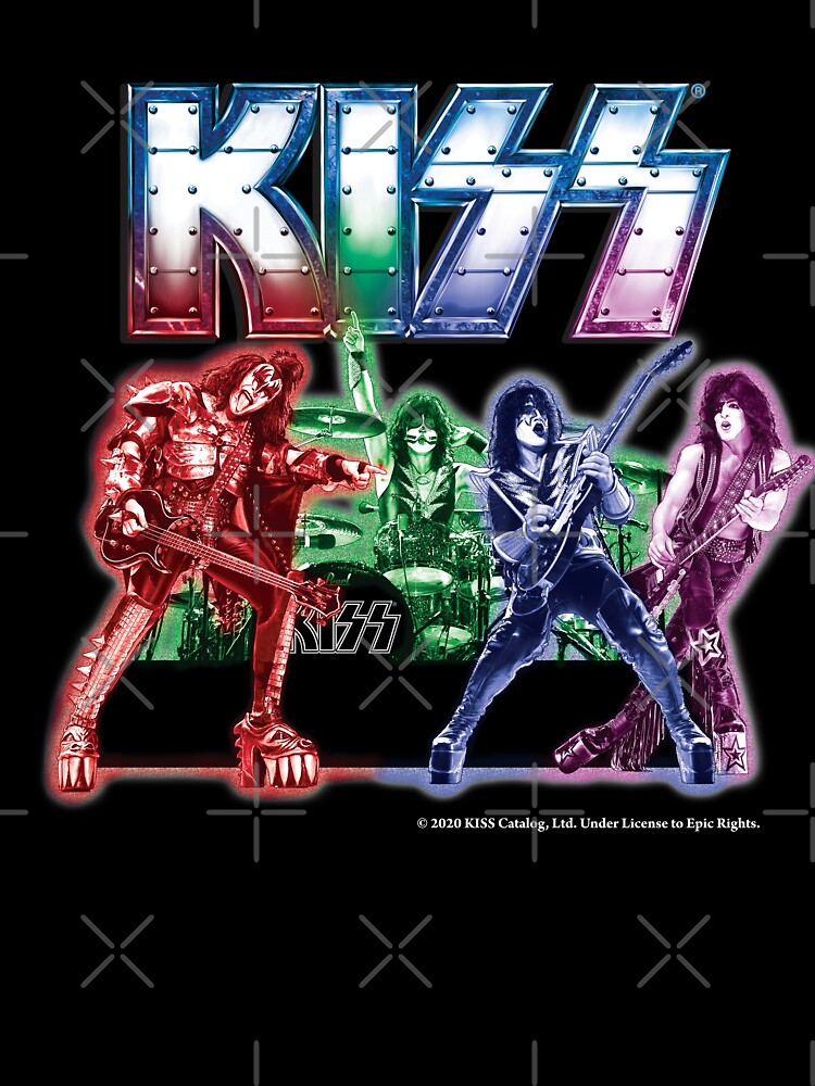 Artwork view, KISS band designed and sold by TMBTM