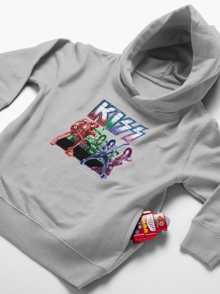 Thumbnail 4 of 5, Toddler Pullover Hoodie, KISS band designed and sold by TMBTM.