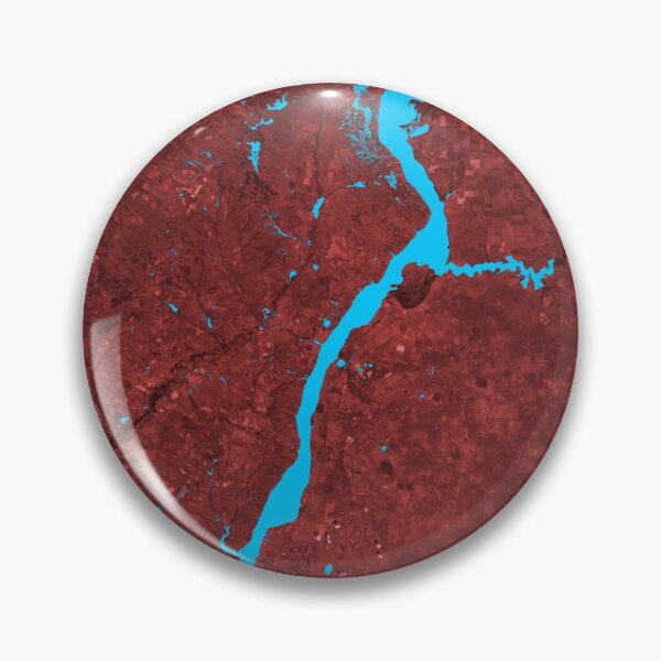 Item preview, Staropoltavsky, Volgograd Russia (Red) - Water Map by stadiamap designed and sold by stadiamap.