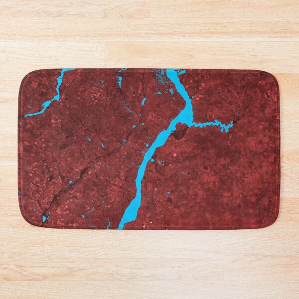 Item preview, Staropoltavsky, Volgograd Russia (Red) - Water Map by stadiamap designed and sold by stadiamap.