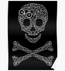 Bikes on the brain Poster