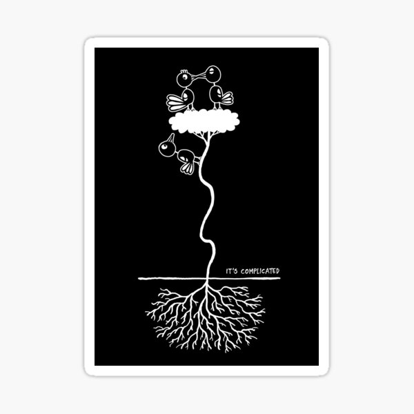 Item preview, It's complicated designed and sold by TehStr4ngeOnes.