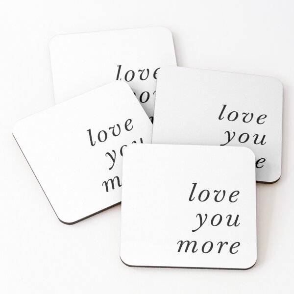 Item preview, love you more designed and sold by hexdecor.