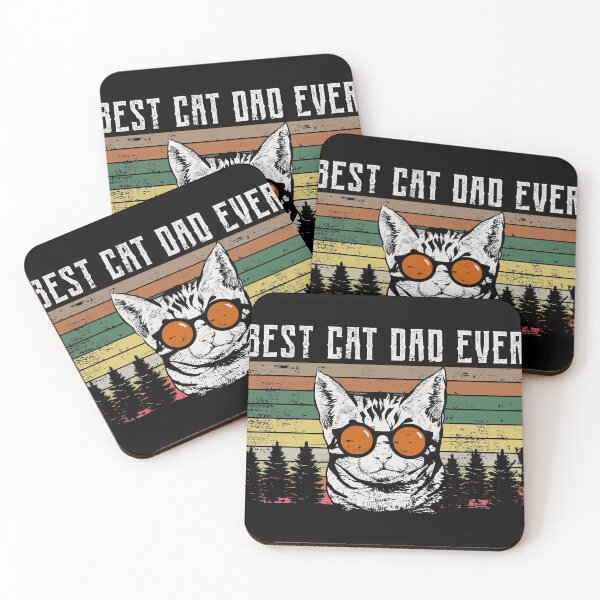 Item preview, Best Cat Dad Ever Gift Design Idea design designed and sold by Lisbob.