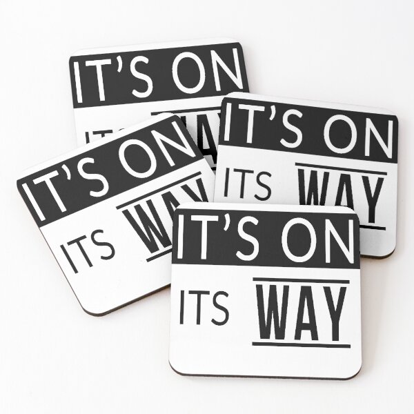 Item preview, IT'S ON ITS WAY designed and sold by MotivationMafia.