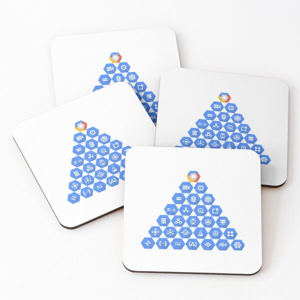 Item preview, Google Cloud Platform Elements Pyramid designed and sold by clubtee.