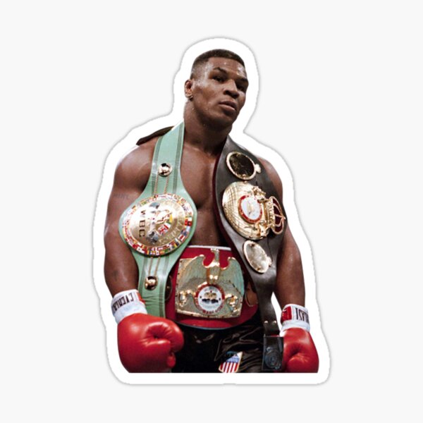 Mike Tyson Champion Pegatina