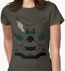 Master Chief Halo 4 Armour Women's Fitted T-Shirt