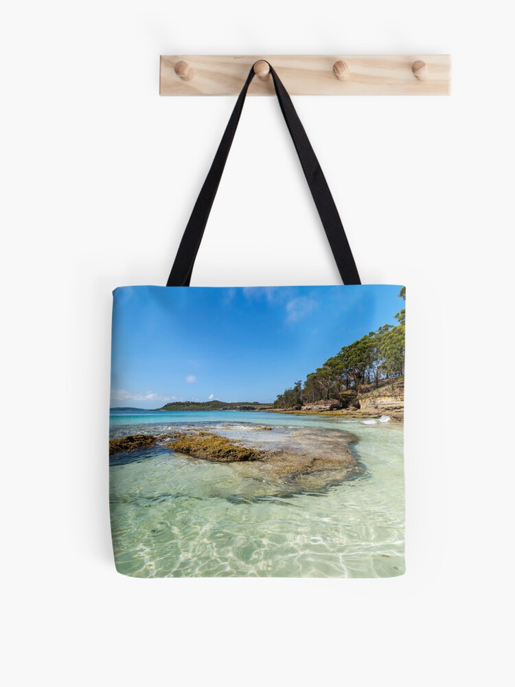 Tote Bag, Murrays Beach Beauty  designed and sold by Rainphotography