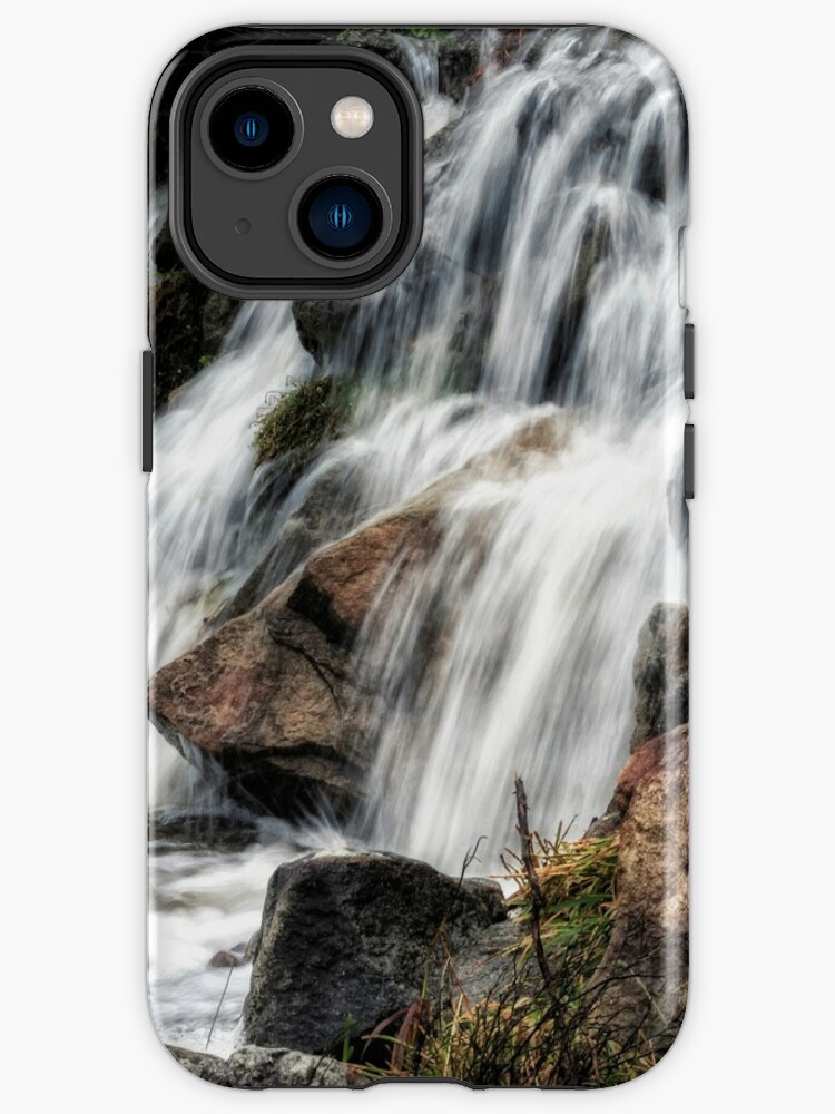 Thumbnail 1 of 4, iPhone Case, Nelsons Beach Waterfall feb 2018  designed and sold by Rainphotography.