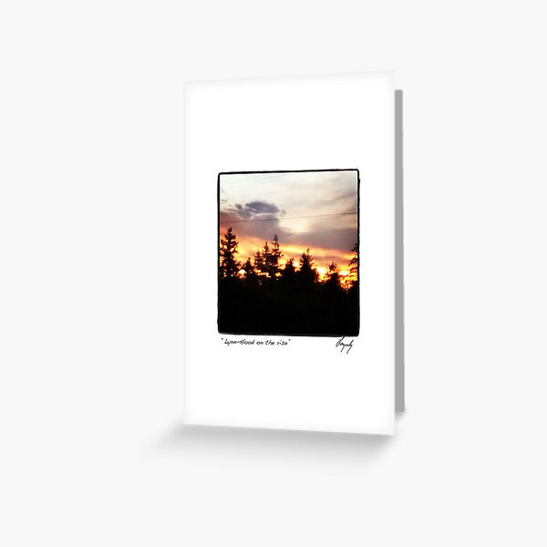 Lynn-Hood on the rise Greeting Card