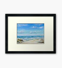 Studland beach Framed Print