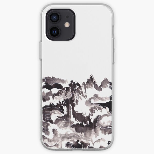 Imaginative Landscape - Mountain and Cloud iPhone Soft Case