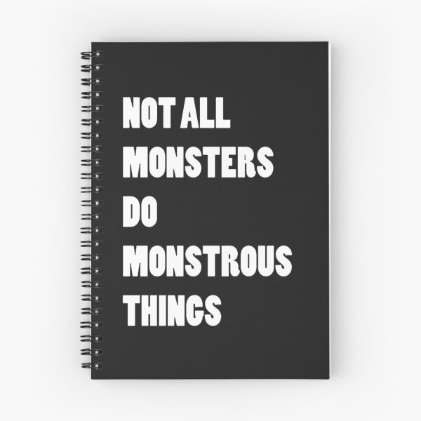 Artikelvorschau, Nicht alle Monster tun monströse Dinge [weiß] entworfen und verkauft von thescudders.