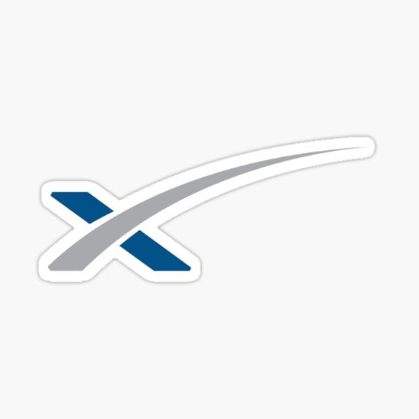Spacex-Logo Sticker