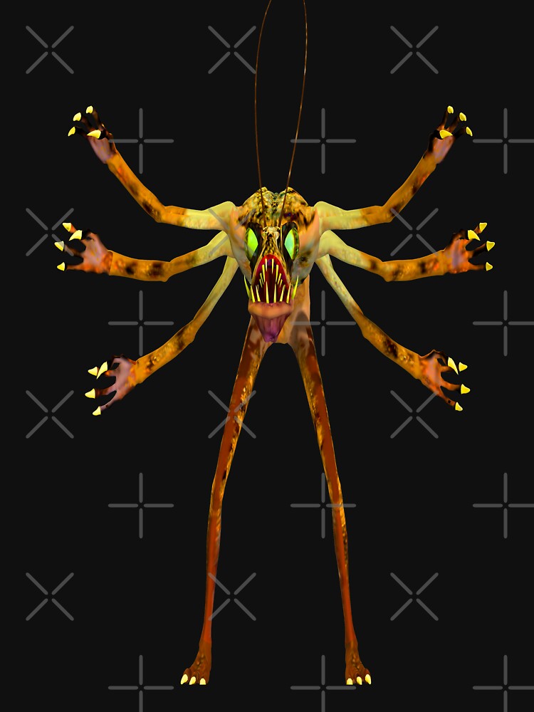 "Creeper With Six Arms" Tshirt by Mythos57 Redbubble