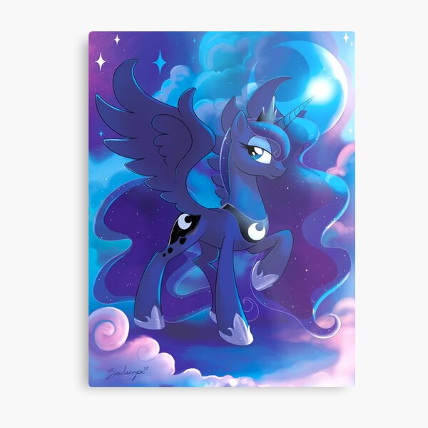 Princess Luna Metal Print