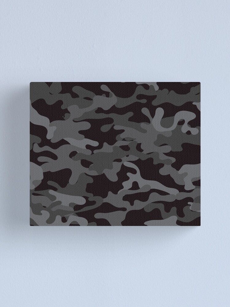 Camouflage Pattern Cool Army Blue Light Blue & White Camo Print