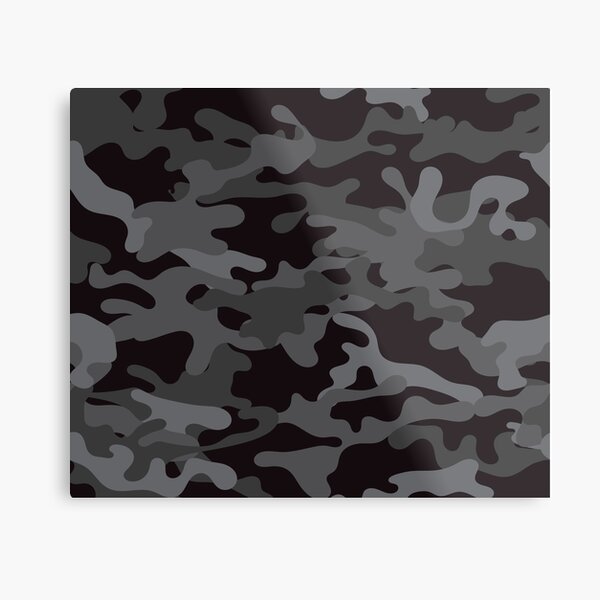 Camouflage Pattern Cool Army Blue Light Blue & White Camo Print Color for  Lovers of the Armed Forces | Poster