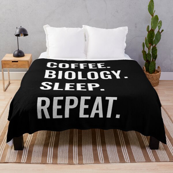 Item preview, Coffee Biology Sleep Repeat designed and sold by manishfzr1995.