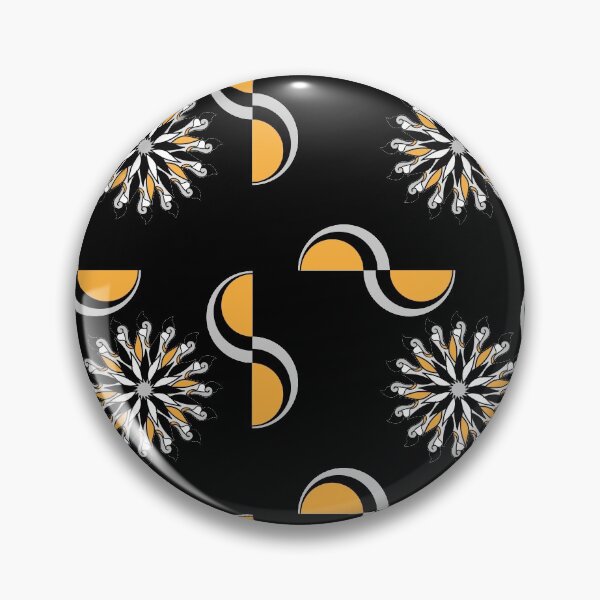 Item preview, Retrofloral Batik Black designed and sold by BumbleChynxBee.