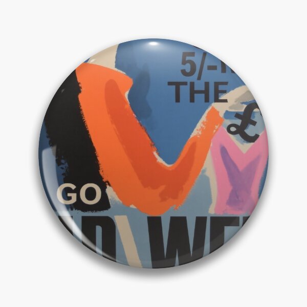 Item preview, Go Midweek by Train vintage travel poster designed and sold by stickart-marek.