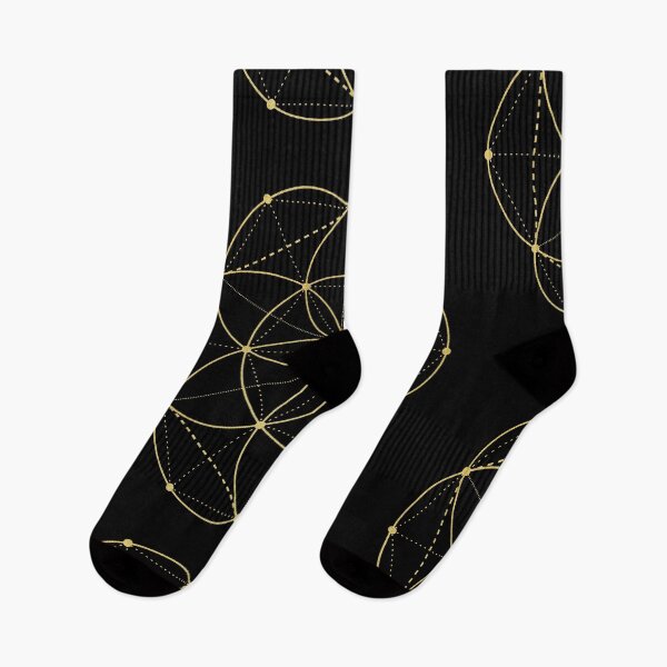 Artikelvorschau, Samen des Lebens Matrix | Heilige Geometrie | Gold | Yoga | Meditation | Om entworfen und verkauft von Sadhana Design Studio.