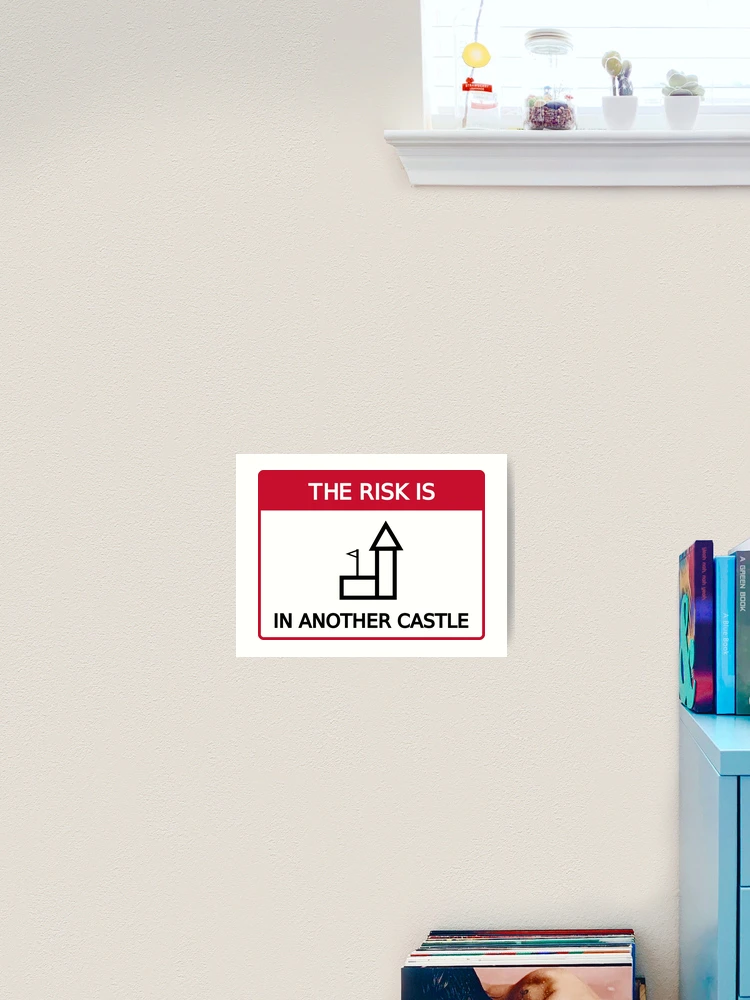 Thumbnail 2 of 3, Art Print, The Risk Is: In Another Castle designed and sold by eigenmagic.