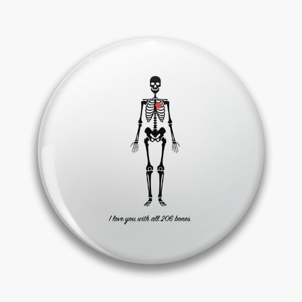 Item preview, I love you with all my bones! designed and sold by Jess Knight.