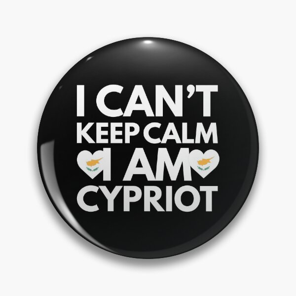 Item preview, I Cant Keep Calm, I am Cypriot from Cyprus designed and sold by HelloFromAja.