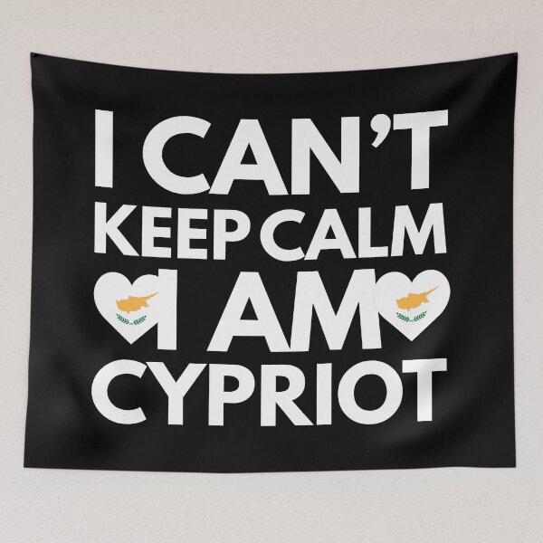 Item preview, I Cant Keep Calm, I am Cypriot from Cyprus designed and sold by HelloFromAja.