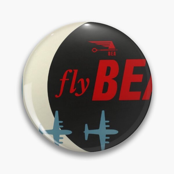Item preview, Fly Viscount vintage travel poster designed and sold by stickart-marek.