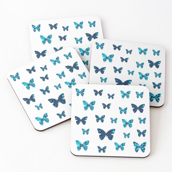 Item preview, Butterflies blue designed and sold by Moonyflower.