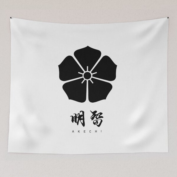 Item preview, Akechi Clan Family Crest Kamon - Black Title Version designed and sold by reyners.